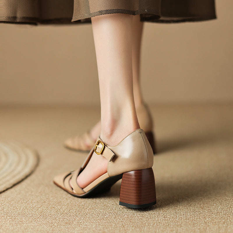 KAVI – Chaussures orthopédiques à talon bloc