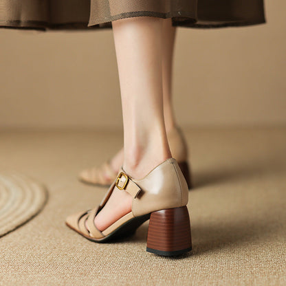 KAVI – Chaussures orthopédiques à talon bloc