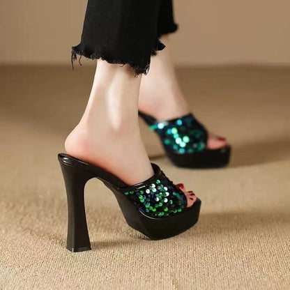 NIA – Chaussures orthopédiques d'été à talon carré