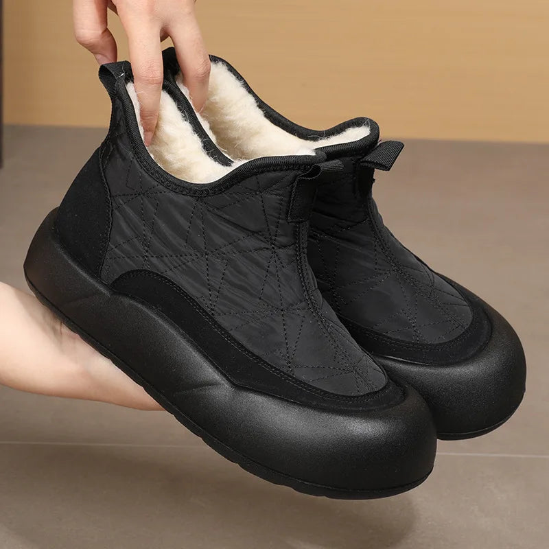 BOLIA – Bottes orthopédiques d'hiver en peluche