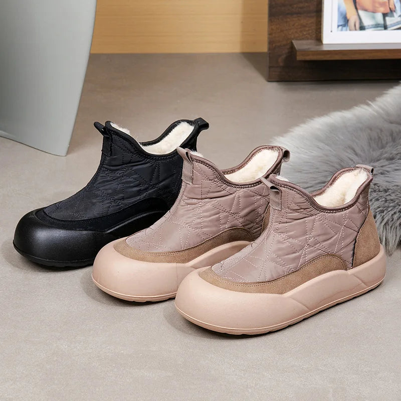 BOLIA – Bottes orthopédiques d'hiver en peluche