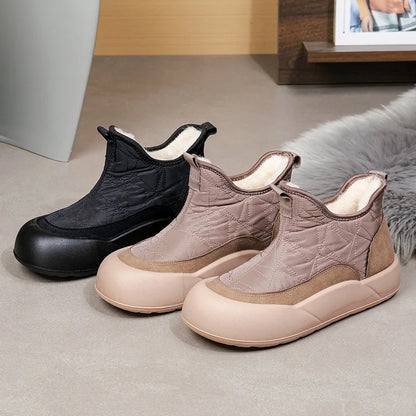 BOLIA – Bottes orthopédiques d'hiver en peluche