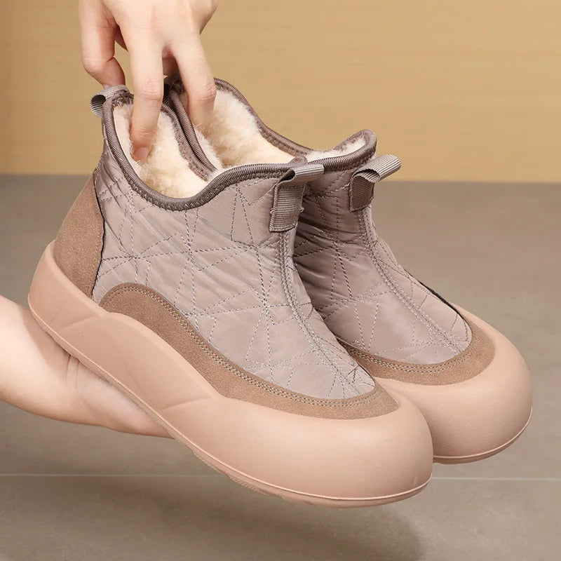 BOLIA – Bottes orthopédiques d'hiver en peluche