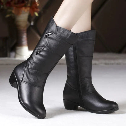 MELI – Bottes orthopédiques en cuir confortables
