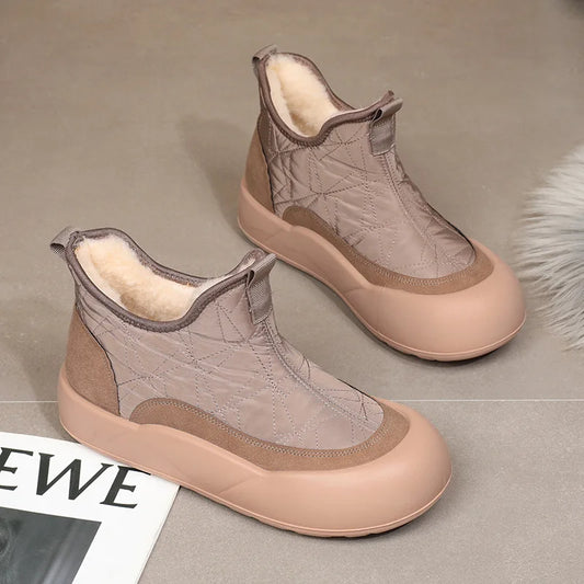 BOLIA – Bottes orthopédiques d'hiver en peluche