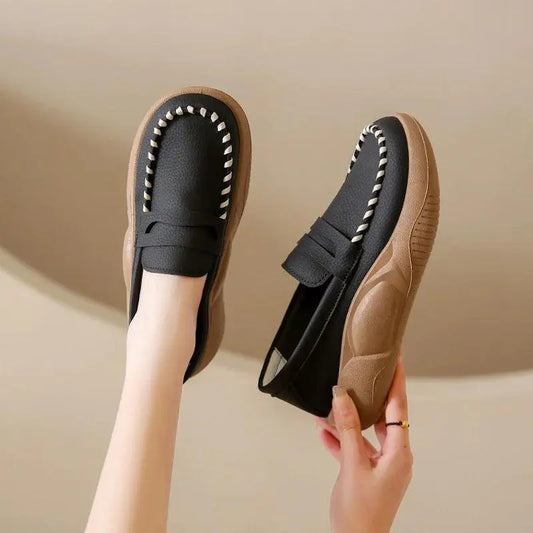 SÉRÉNITÉ – Mocassins orthopédiques en similicuir souple | Confort et élégance au quotidien 