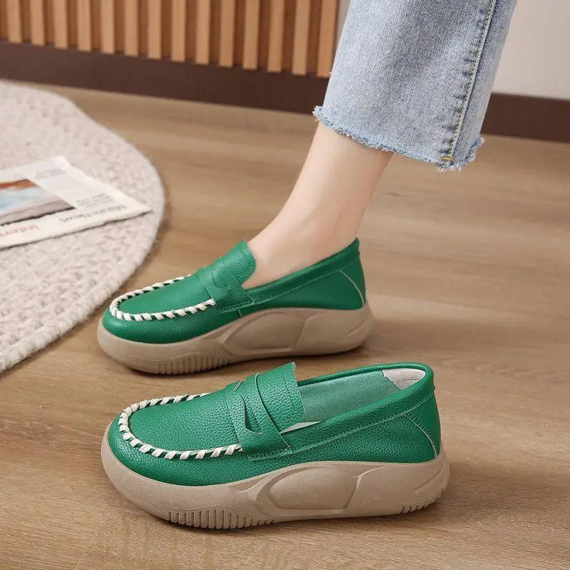 SÉRÉNITÉ – Mocassins orthopédiques en similicuir souple | Confort et élégance au quotidien 