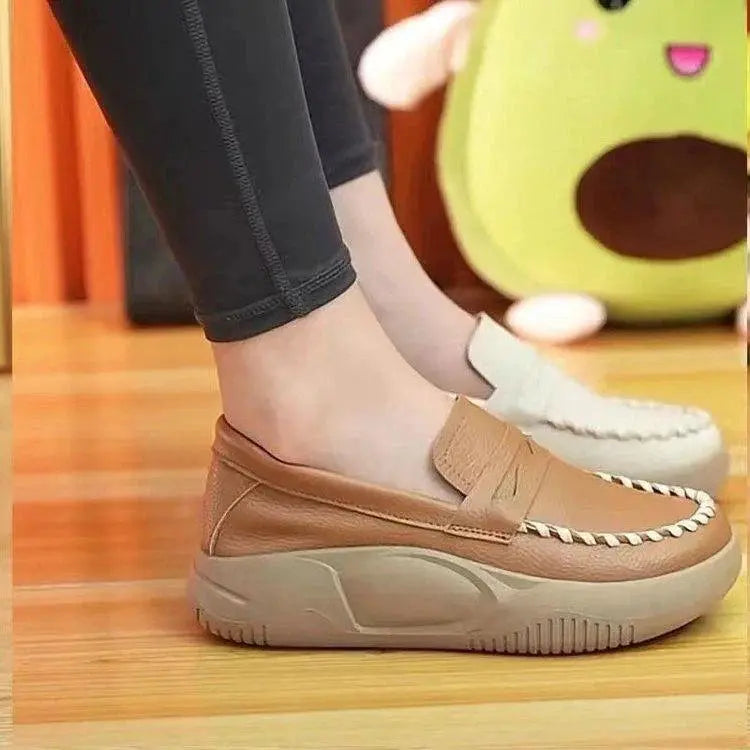 SÉRÉNITÉ – Mocassins orthopédiques en similicuir souple | Confort et élégance au quotidien 