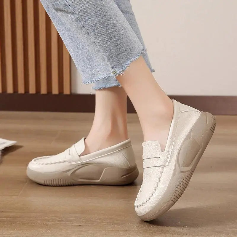 SÉRÉNITÉ – Mocassins orthopédiques en similicuir souple | Confort et élégance au quotidien 