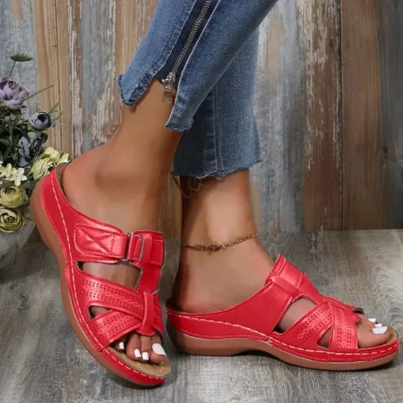 Sandales Confort Orthopédique Femme 
