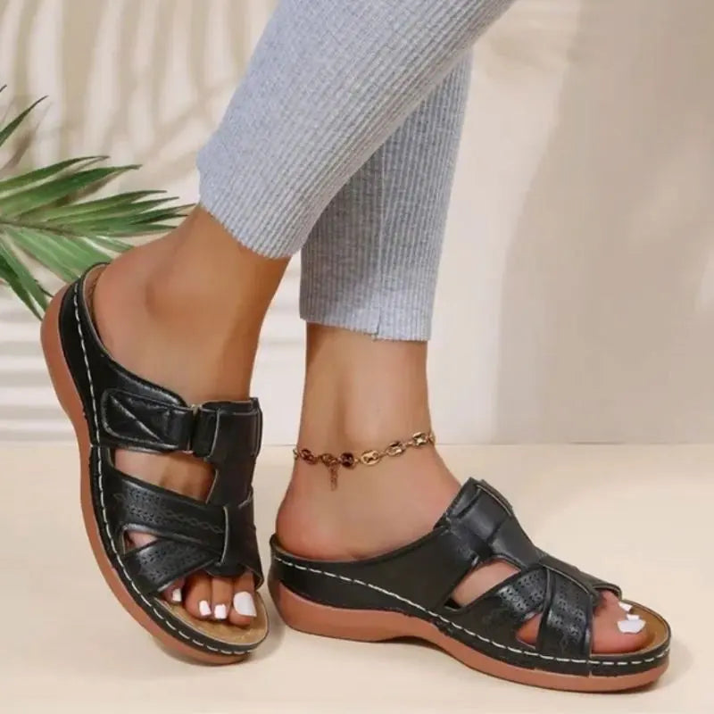 Sandales Confort Orthopédique Femme 