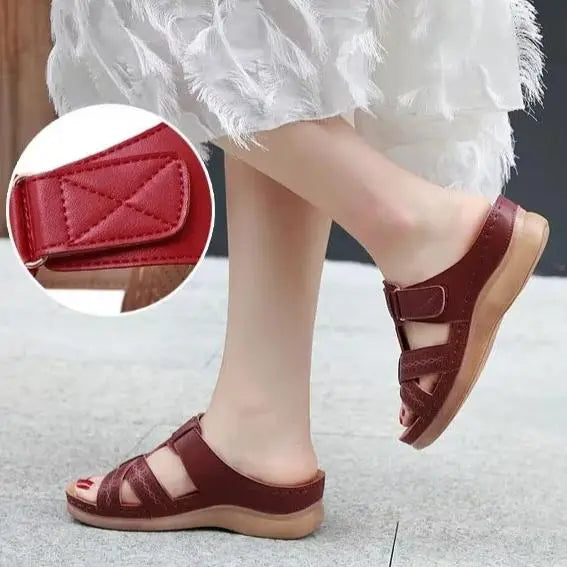 Sandales Confort Orthopédique Femme 