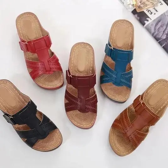 Sandales Confort Orthopédique Femme 
