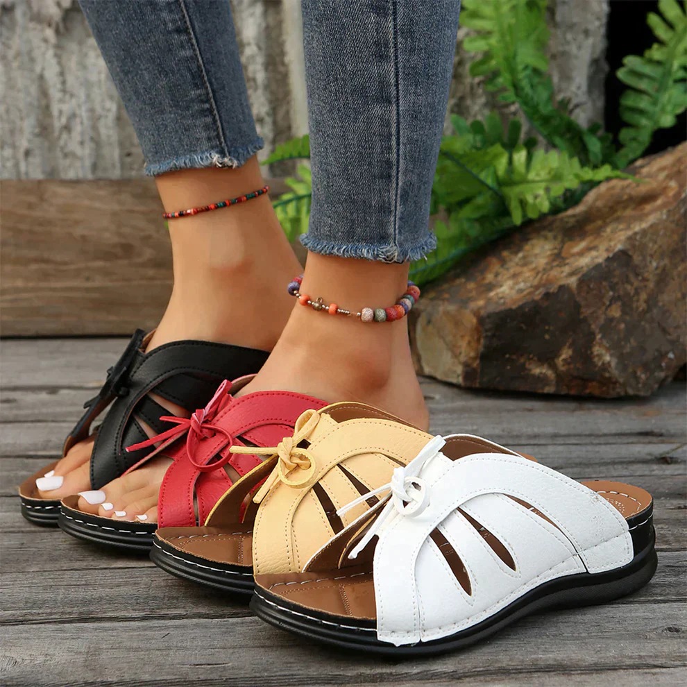 ZURA – Talons compensés orthopédiques confortables