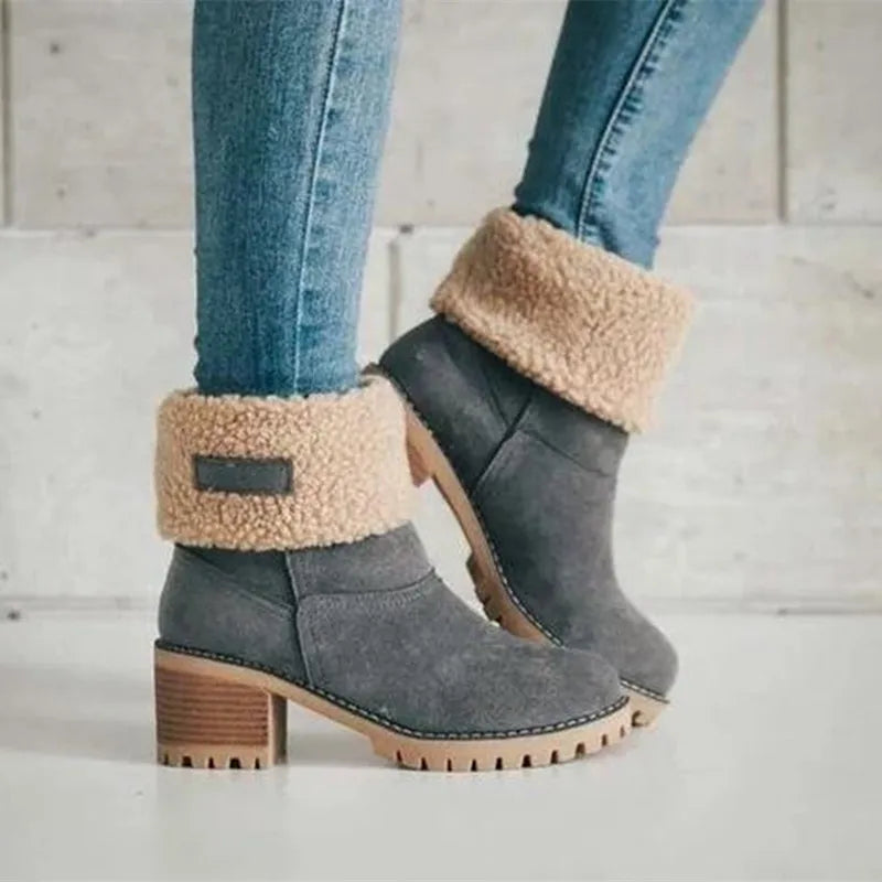 YACIN – Bottes orthopédiques en cuir confortables