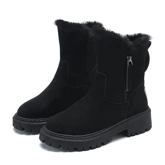 ZARA – Bottes orthopédiques d'hiver en sherpa