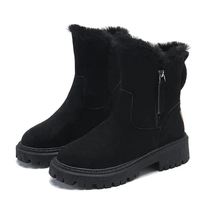 ZARA – Bottes orthopédiques d'hiver en sherpa
