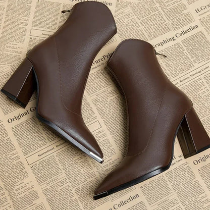 ZARA – Bottes orthopédiques à talons hauts