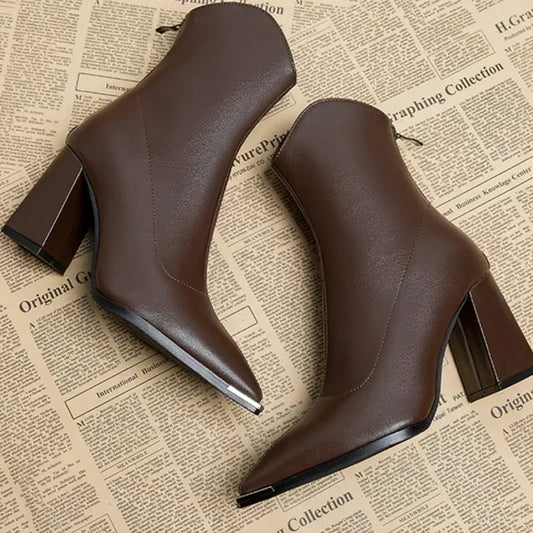 ZARA – Bottes orthopédiques à talons hauts