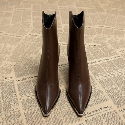 ZARA – Bottes orthopédiques à talons hauts