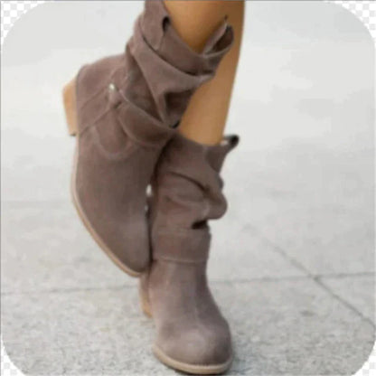 NOVA – Bottes courtes orthopédiques à petits talons