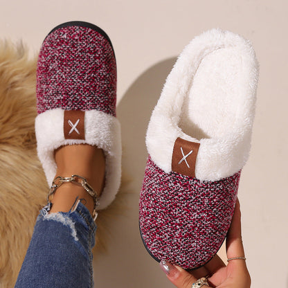 VIRA – Chaussons orthopédiques en peluche confortables