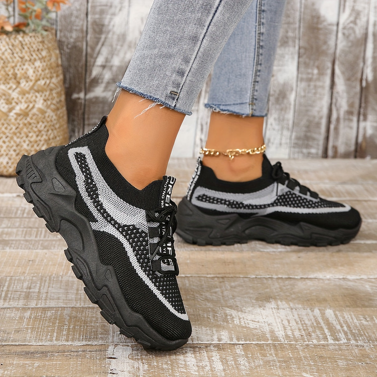 ALYA – Baskets orthopédiques confortables en maille