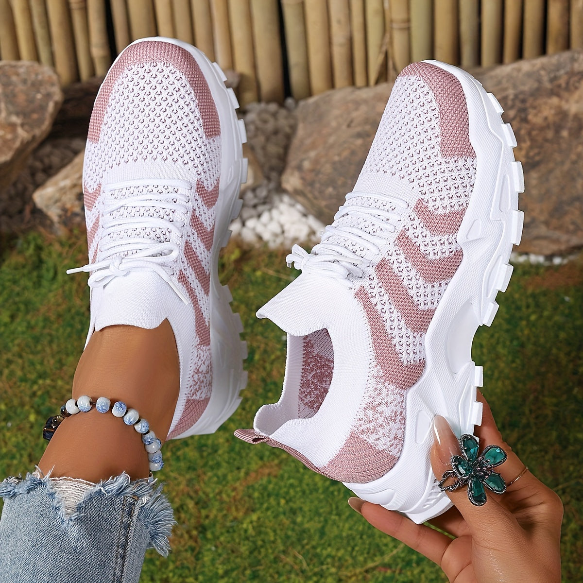 SOLÉA – Baskets Femme à Semelle Compensée
