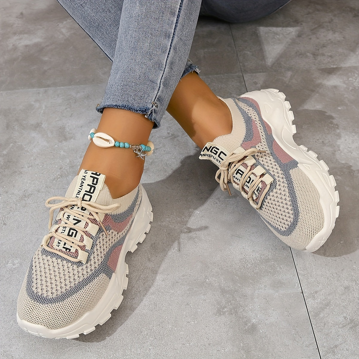 ALYA – Baskets orthopédiques confortables en maille