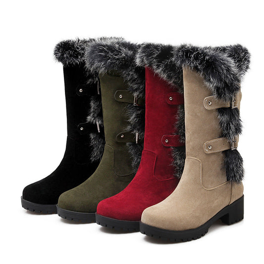 ZARA – Bottes orthopédiques en daim pour femme avec confort et soutien