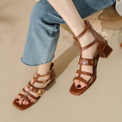 ZURA – Bottes orthopédiques en cuir confortables