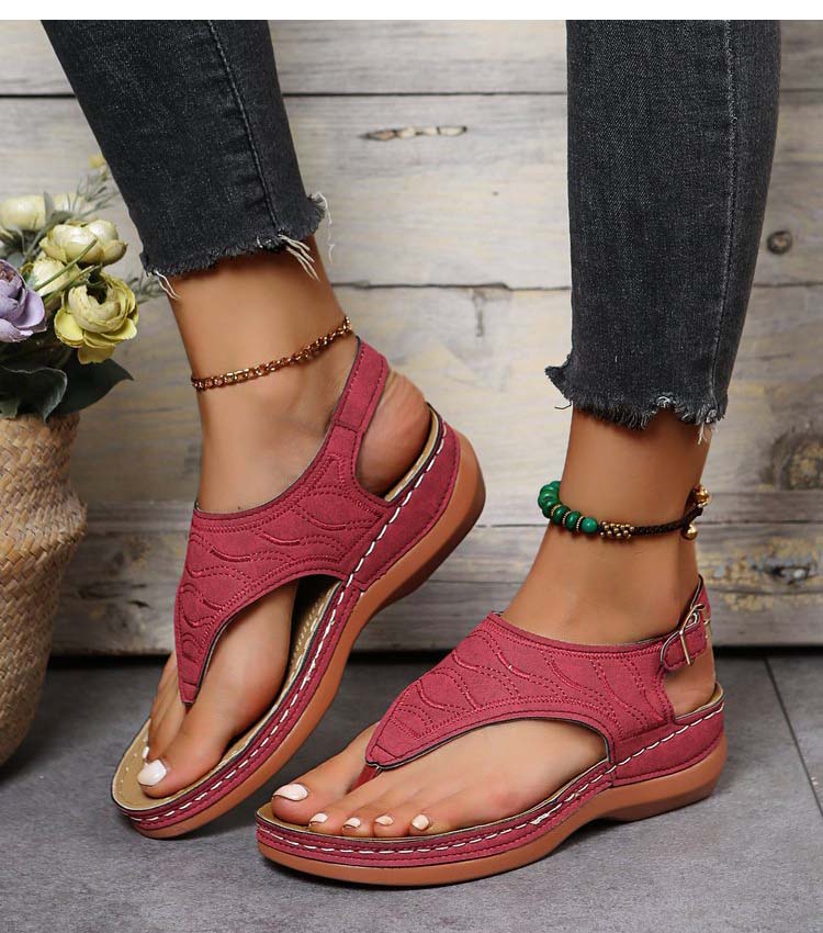 KADA – Sandales orthopédiques à talons compensés élégantes