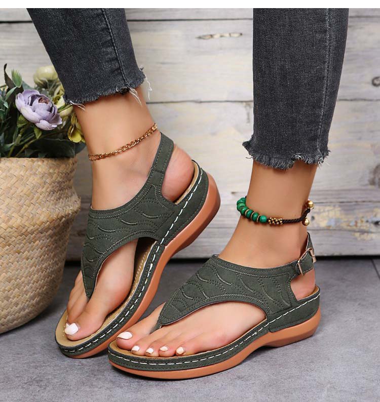 KADA – Sandales orthopédiques à talons compensés élégantes