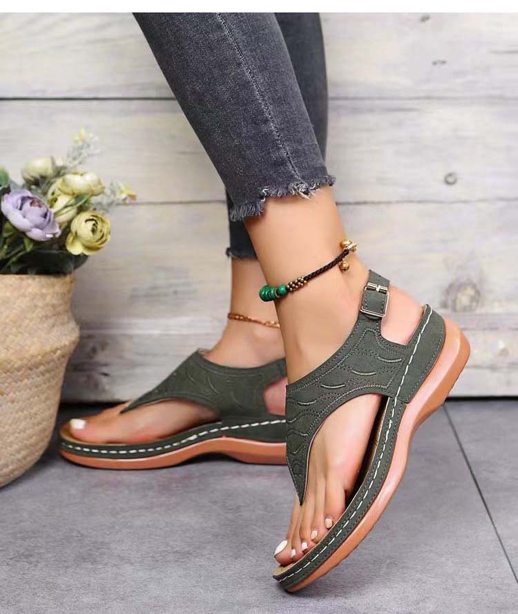 KADA – Sandales orthopédiques à talons compensés élégantes