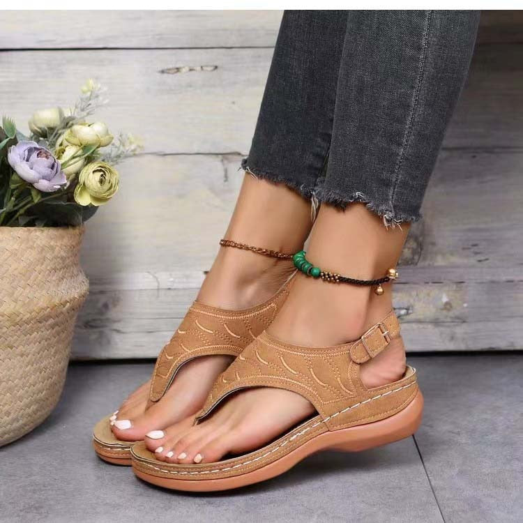 KADA – Sandales orthopédiques à talons compensés élégantes
