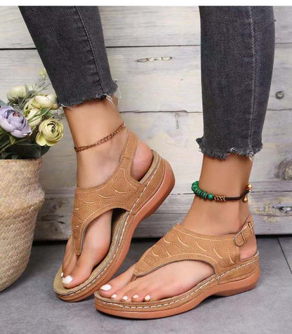KADA – Sandales orthopédiques à talons compensés élégantes