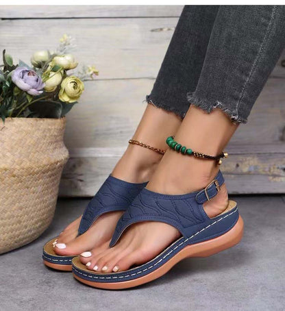 KADA – Sandales orthopédiques à talons compensés élégantes