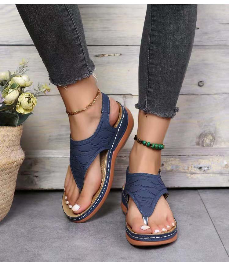 KADA – Sandales orthopédiques à talons compensés élégantes