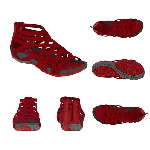 ZELYA – Sandales orthopédiques confortables avec support ergonomique
