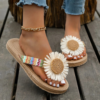 MALYA – Chaussons orthopédiques tournesol