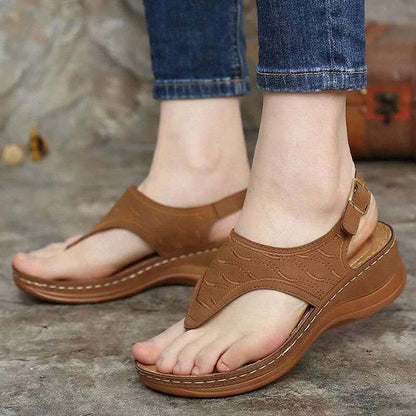 KADA – Sandales orthopédiques à talons compensés élégantes