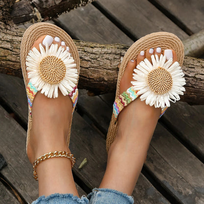 MALYA – Chaussons orthopédiques tournesol