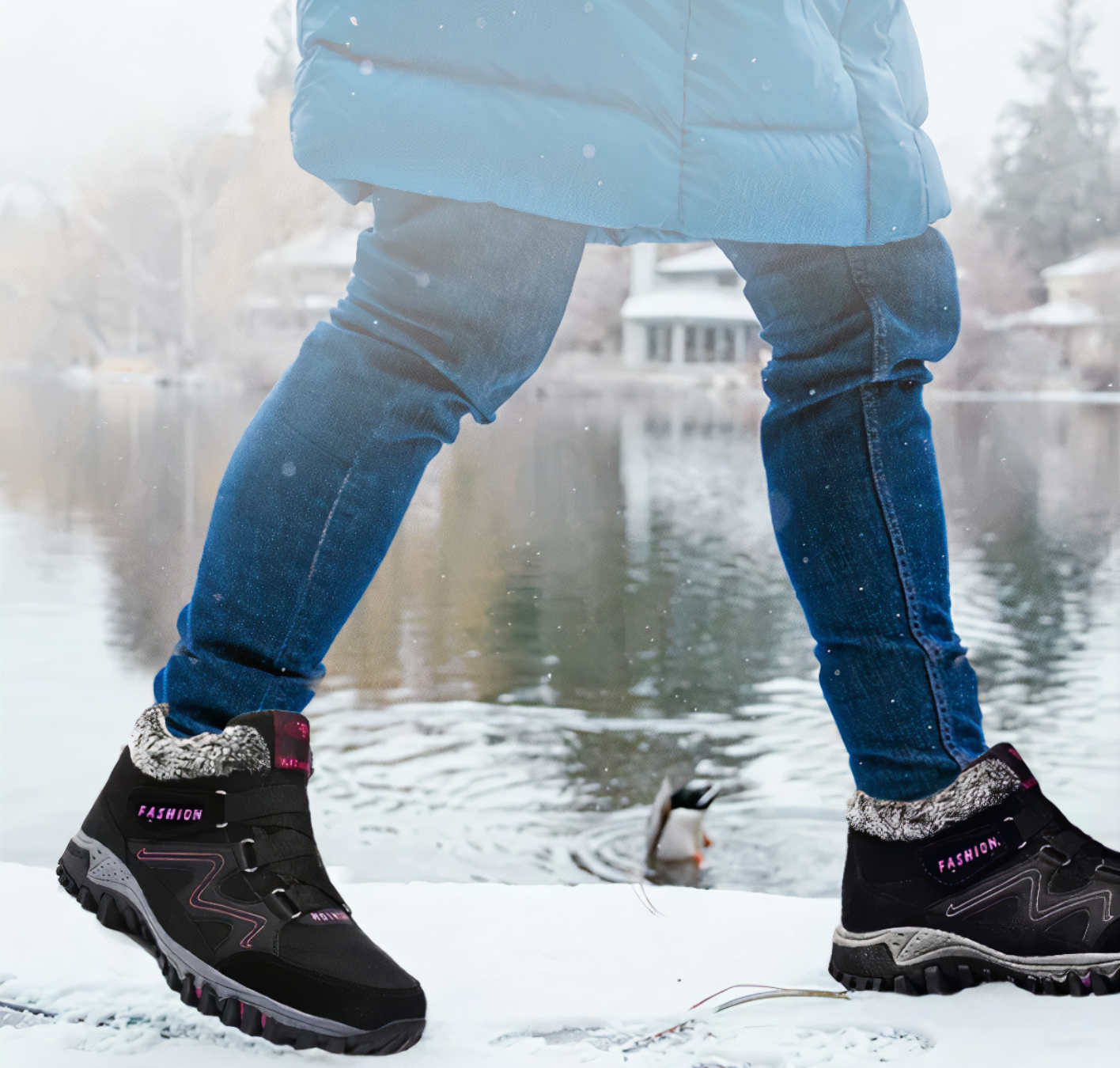 ZENA – Bottes orthopédiques d'hiver confortables pour femmes