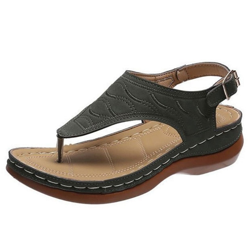 KADA – Sandales orthopédiques à talons compensés élégantes