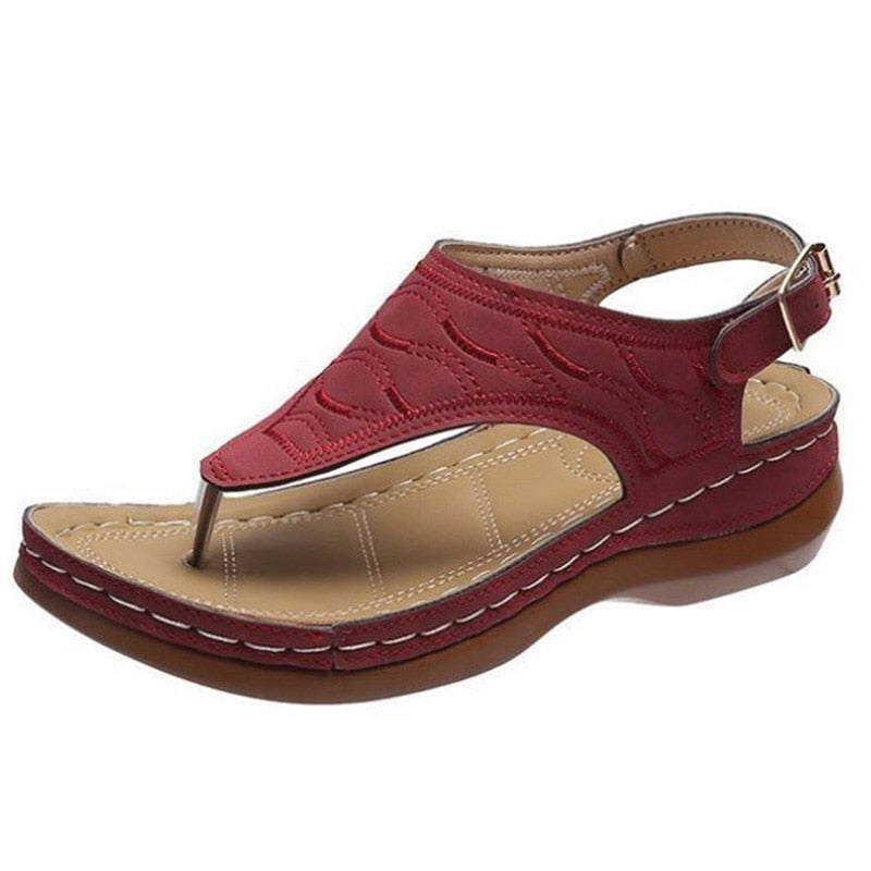 KADA – Sandales orthopédiques à talons compensés élégantes
